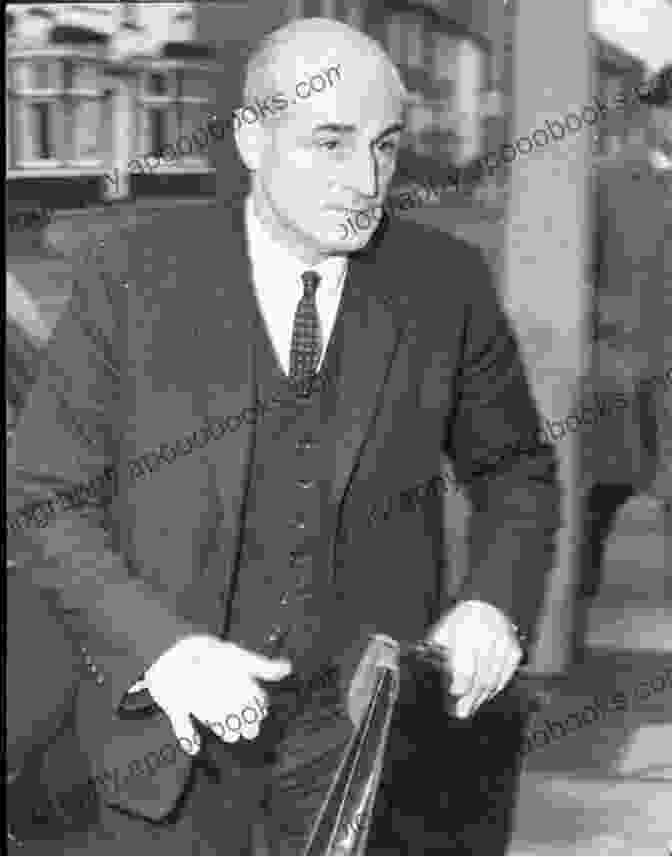 A Black And White Photograph Of Detective Superintendent Tommy Butler, Head Of The Flying Squad The Great Train Robbery And The Metropolitan Police Flying Squad