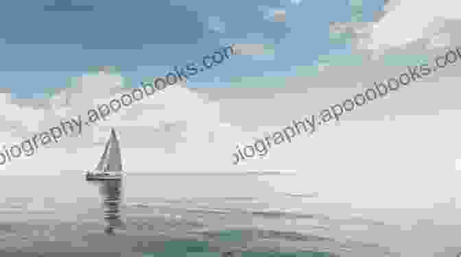 A Calm Seascape With A Single Sailboat In The Distance. Silent Squall: Revised And Expanded Edition: Poems