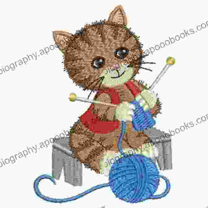 A Cross Stitch Embroidery Design Featuring A Group Of Playful Kittens With Colorful Balloons. Cute Kawaii Cats Cross Stitch Embroidery Designs