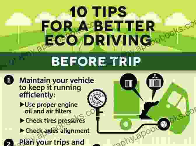 A Graphic Displaying Eco Friendly Driving Tips Internal Combustion Engines: Improving Performance Fuel Economy And Emissions