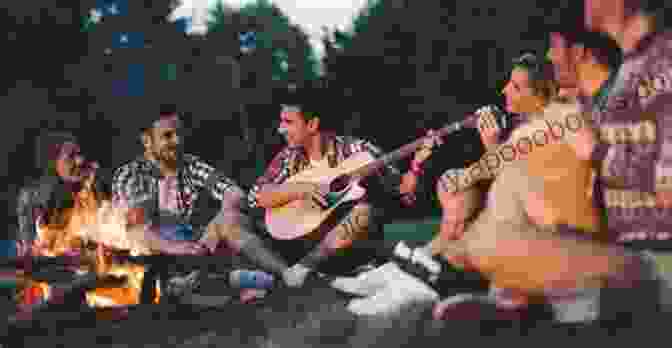 A Group Of People Gathered Around A Guitarist Playing In A Renaissance Setting Guitar Music Of The 16th Century