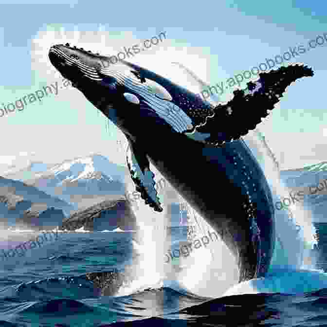 A Majestic Breaching Whale Leaping From The Ocean, Showcasing Its Colossal Size And Power. Incredible Oceans (Marine Life 1)