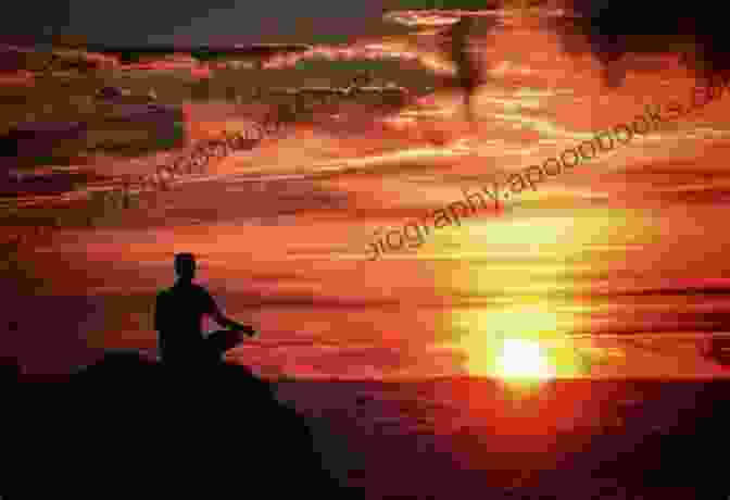 A Serene Landscape With A Figure Meditating Amidst A Vibrant Sunset, Symbolizing The Journey Of Soul Exploration Soul Exploration: The Journey Of Exploring The Soul Through Religion Science And Spiritual