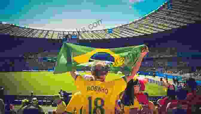 A Vibrant Image Captures A Bustling Football Match In Brazil, With The Crowd Erupting Into A Symphony Of Cheers And Excitement. The Image Encapsulates The Deep Rooted Passion And Cultural Significance Of Football In Brazil, Reflecting Its Profound Impact On The Nation's Political And Popular Landscapes. The Country Of Football: Politics Popular Culture And The Beautiful Game In Brazil