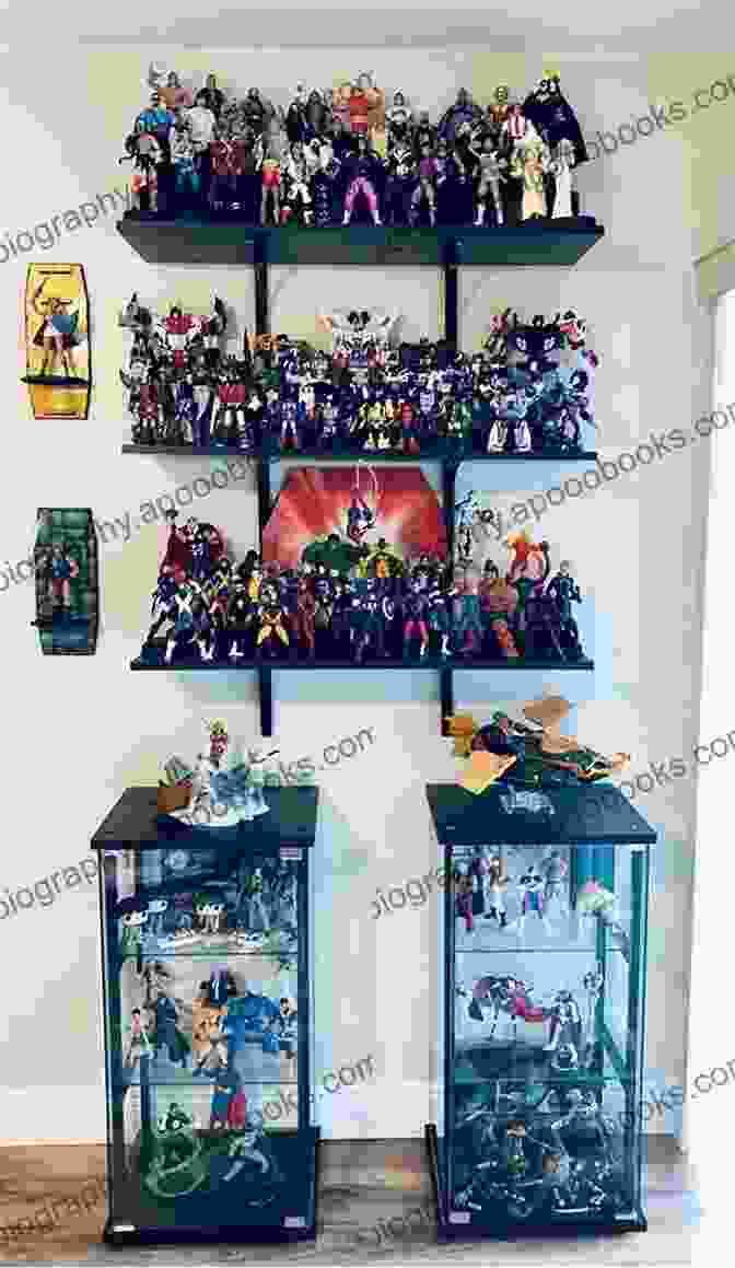 Action Figures Displayed As Part Of A Museum Exhibit Action Figures Issue One: Secret Origins