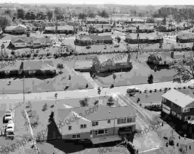 Aerial Photograph Of A Post War Suburban Development, Showcasing The Rapid Expansion Of Identical Ranch Style Homes And Curving Streets. The Life Of North American Suburbs (Global Suburbanisms)