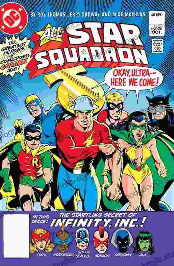 All Star Squadron 1981 1987 Comic Book Cover All Star Squadron (1981 1987) #31 Amorette Anderson