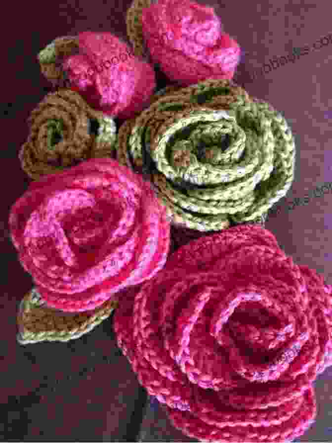 An Array Of Creative Projects Featuring Crocheted Roses, Including Jewelry, Home Décor, And Fashion Accessories Rose Crochet Tutorials: Creative And Beautiful Ideas To Crochet Rose