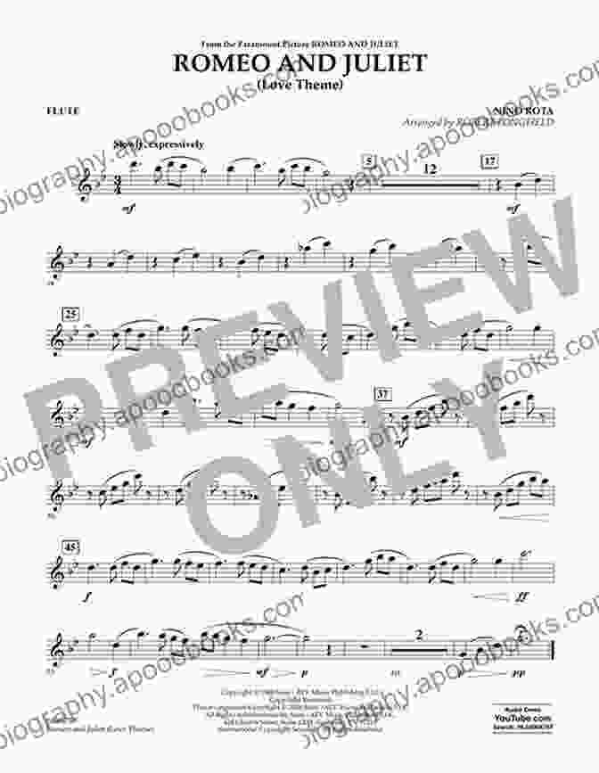 Ariette From Romeo And Juliet Flute Quartet Music Sheet C Soprano Flute 2: Je Veux Vivre For Flute Quartet: Ariette From Romeo And Juliet (Je Veux Vivre Flute Quartet)