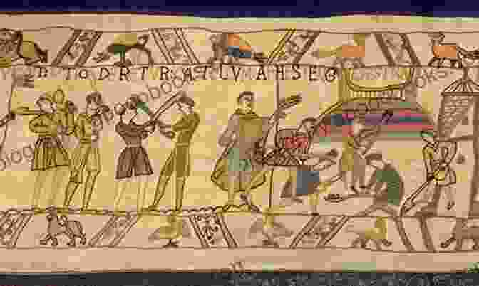 Bayeux Tapestry With Embroidered Scenes Six: Pieces Of The Past Vol 6