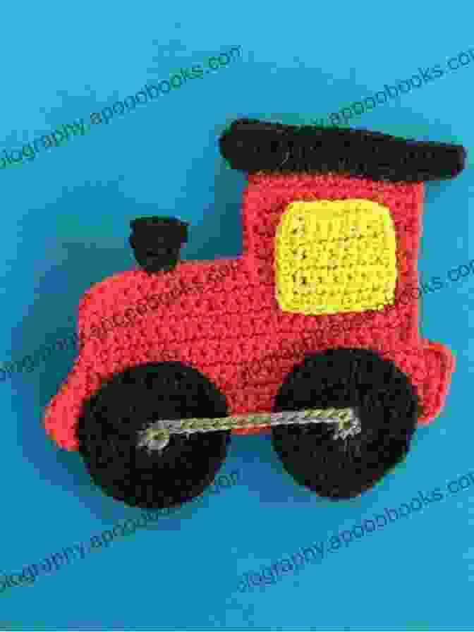 Crochet Train Appliqué Pattern Clear And Concise Instructions Crochet Pattern: Train Applique Homeartist Design