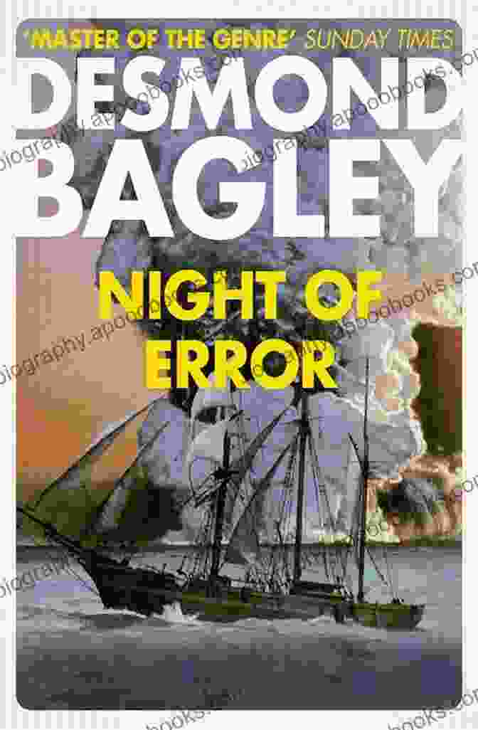 Desmond Bagley's 'Night Of Error' Cover Art Featuring A Shadowy Figure And A Mysterious Key Night Of Error Desmond Bagley