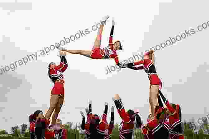 Emily The Cheerleader Performing A Graceful Routine Tyler The Baseball Star: Baseball Player Cheerleader Romance