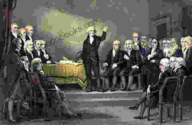 Founding Fathers Discussing The Constitution The Jubilee Of The Constitution