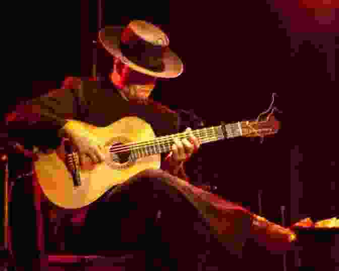 Image Of A Flamenco Guitarist Playing Mi Favorita: With Guitar Tablature