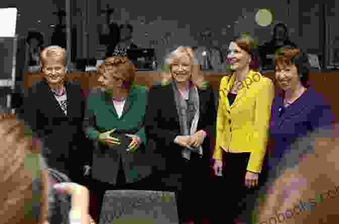 Image Of A Young Girl Looking Up At A Group Of Female Leaders, Representing The Potential For Gender Quotas To Inspire Future Generations The Impact Of Gender Quotas