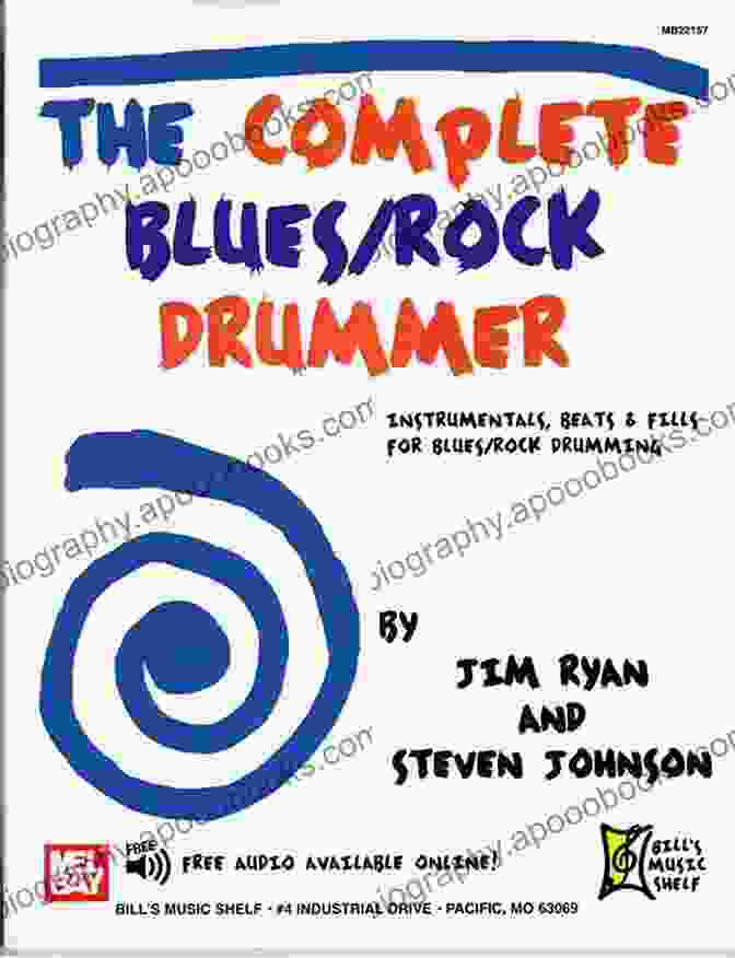 Image Of The 'Complete Blues Rock Drummer' Book Complete Blues/Rock Drummer: Instrumentals Beats Fills For Blues/Rock Drumming