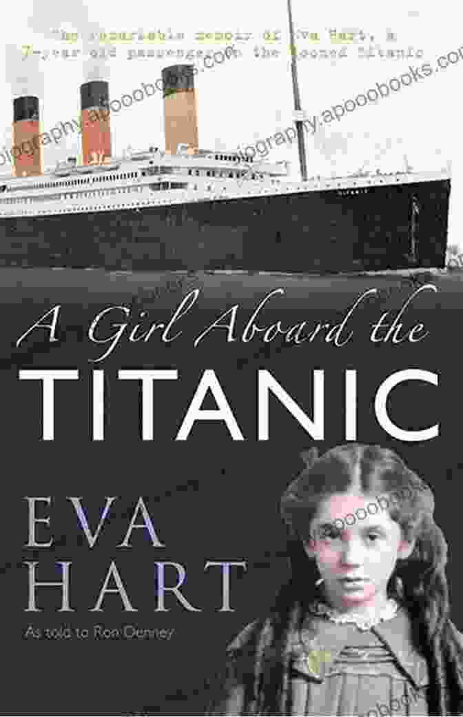 Loïs, The Protagonist Of 'Girl Aboard The Titanic,' Stands Defiantly On The Deck Of The Sinking Ship. A Girl Aboard The Titanic