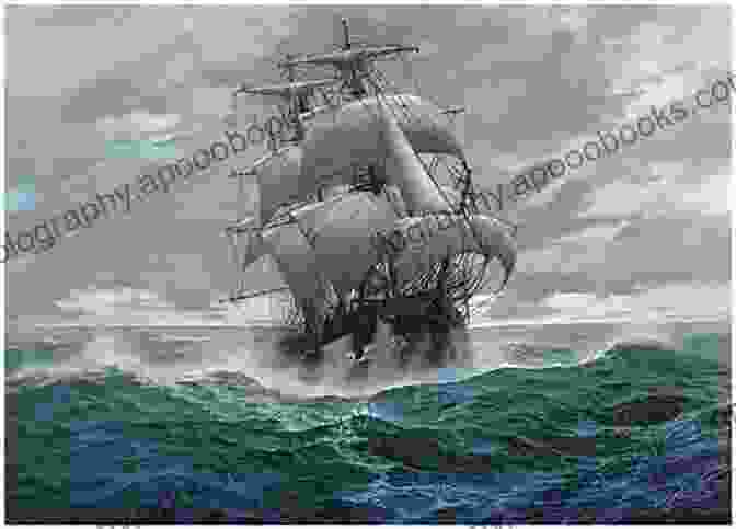 Man Of War Book Cover Featuring A Majestic Ship Sailing Through Stormy Seas Man Of War (The Bolitho Novels 26)