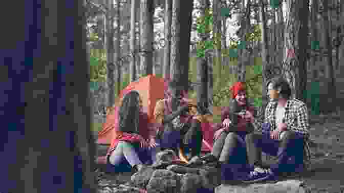 Nimo Naeema Sky Sitting Around A Campfire With Her Companions, Laughing And Sharing Stories NIMO Naeema Sky J D