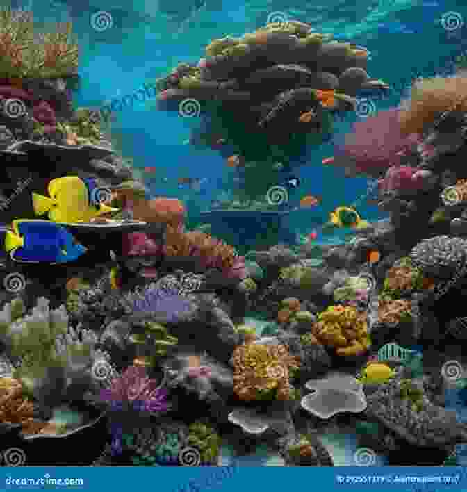 Panoramic View Of A Vibrant Coral Reef Teeming With Diverse Marine Life. Incredible Oceans (Marine Life 1)