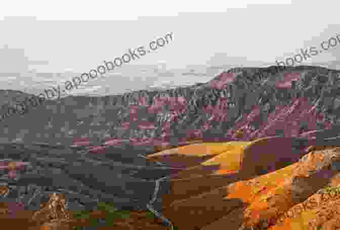 Rugged And Arid Spiti Valley, With Barren Mountains, Blue Skies, And A Winding River The Himalayan Districts Of Kooloo Lahoul And Spiti