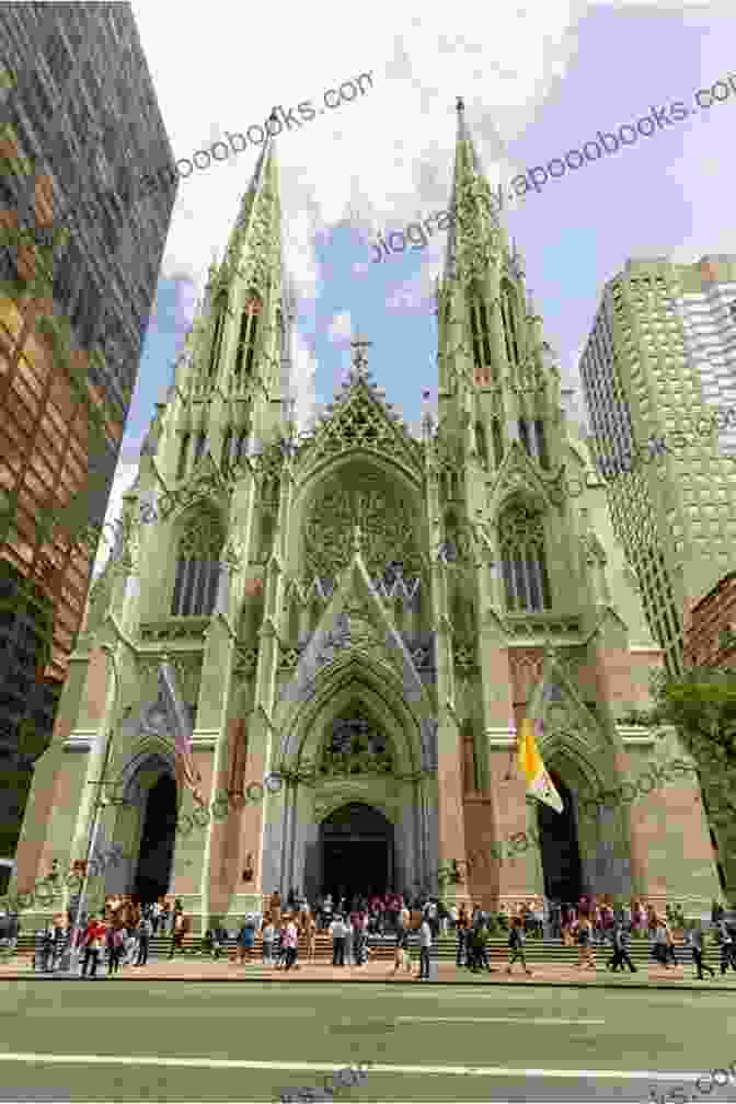 The Imposing Facade Of St. Patrick's Cathedral StrideGuide NYC Walking Tour Fifth Ave Rock Center