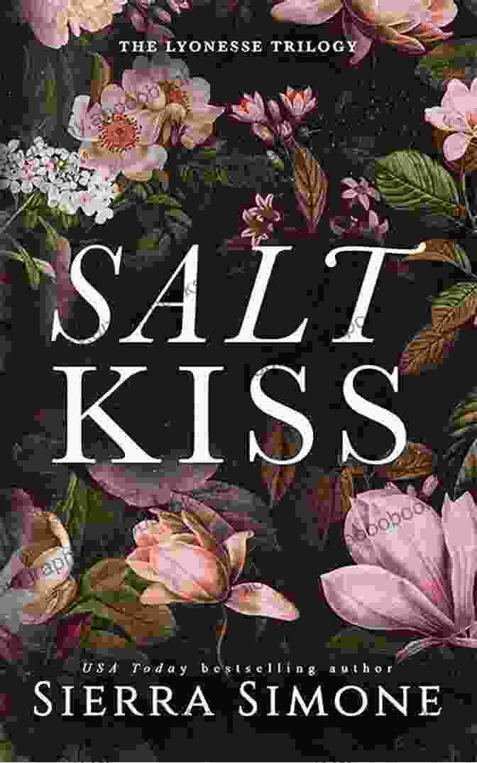 The Salt In His Kiss Poems Book Cover, Featuring A Couple Kissing With Salt Crystals Around Them The Salt In His Kiss: Poems