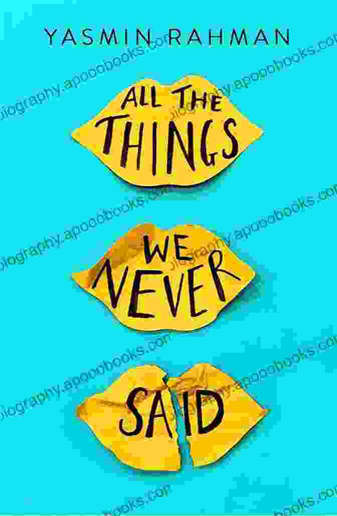 The Things They Said Book Cover The Things I Haven T Said