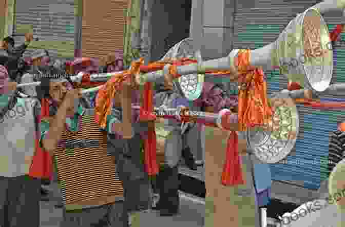 Traditional Himachali Women In Colorful Attire, Playing Traditional Musical Instruments The Himalayan Districts Of Kooloo Lahoul And Spiti