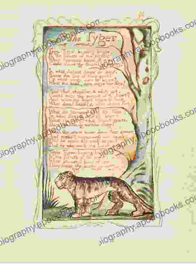 Williams Blake Painting Of Tyger And Lamb William Blake A Critical Essay