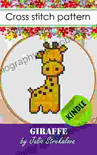 Cross stitch patterns Giraffe for beginners small and easy + basic tutorial How to Hand embroidery designs for baby edition (Cross stitch patterns for beginners)