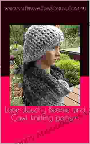 Lace Slouchy Beanie And Cowl Knitting Pattern Sylvia